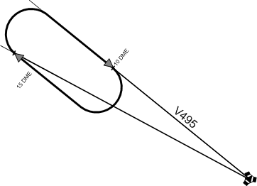 DME Hold, Langley Flying School