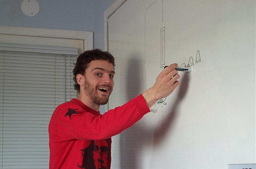 Ben Orlowski Practicing the Art of PGI.  Ben is now an airline pilot.  Langley Flying School.